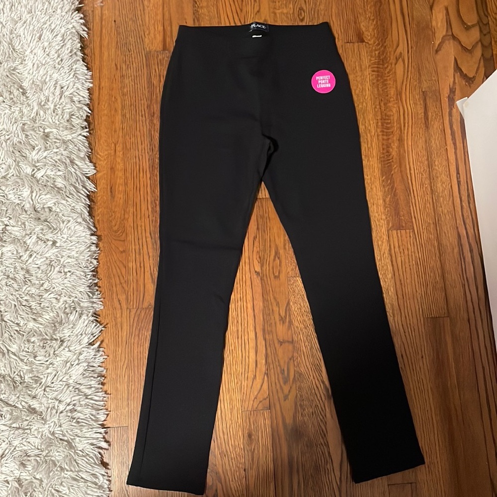 childrens place black leggings